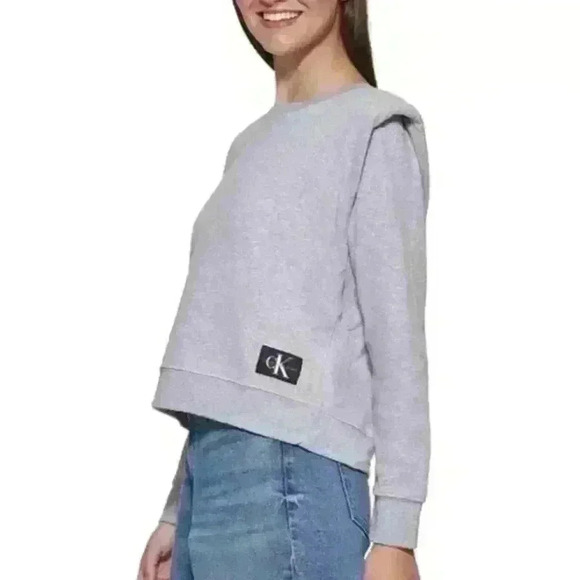 Calvin Klein Shoulders Padd Sweatshirt - Picture 3 of 7